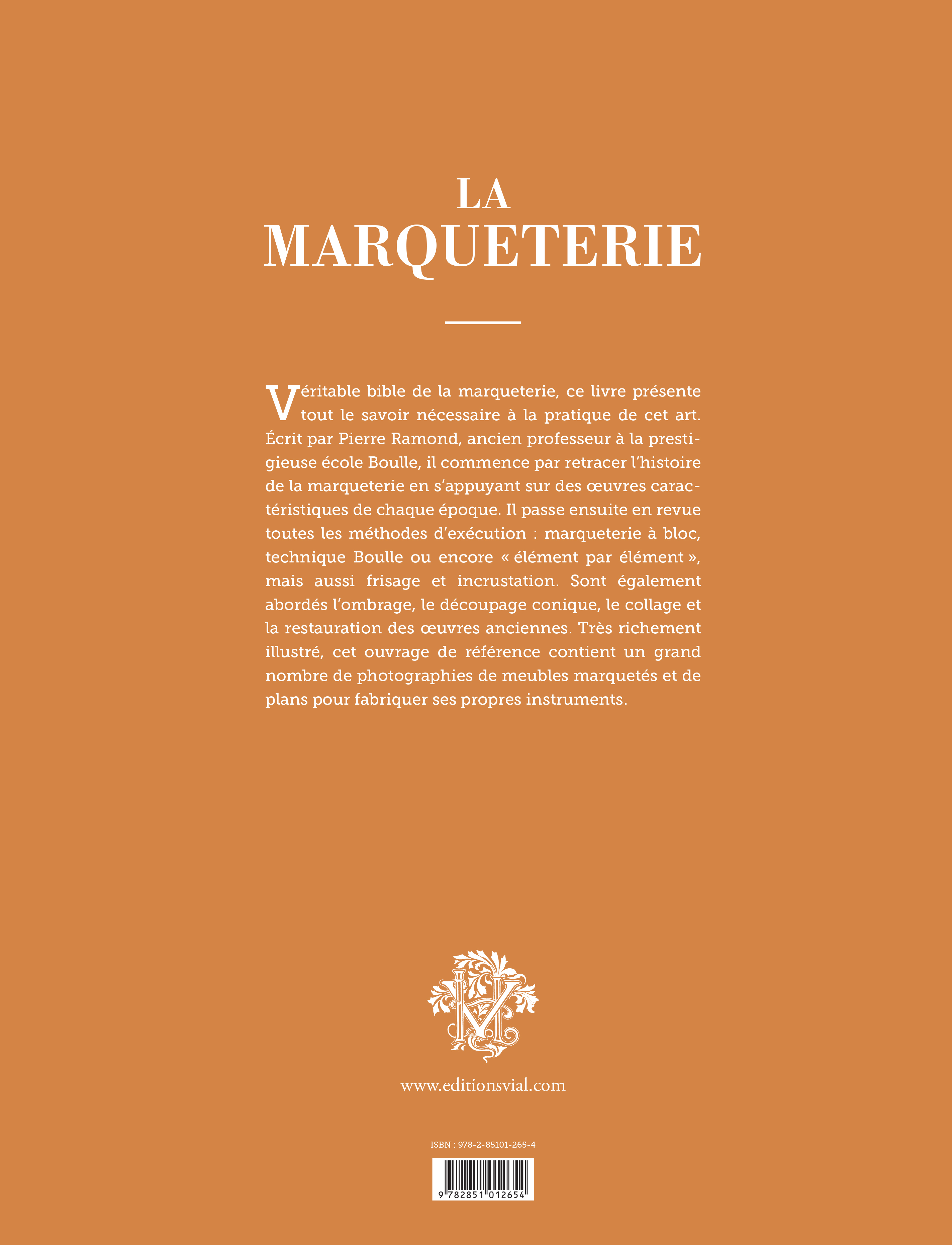La marqueterie - Pierre Ramond - VIAL
