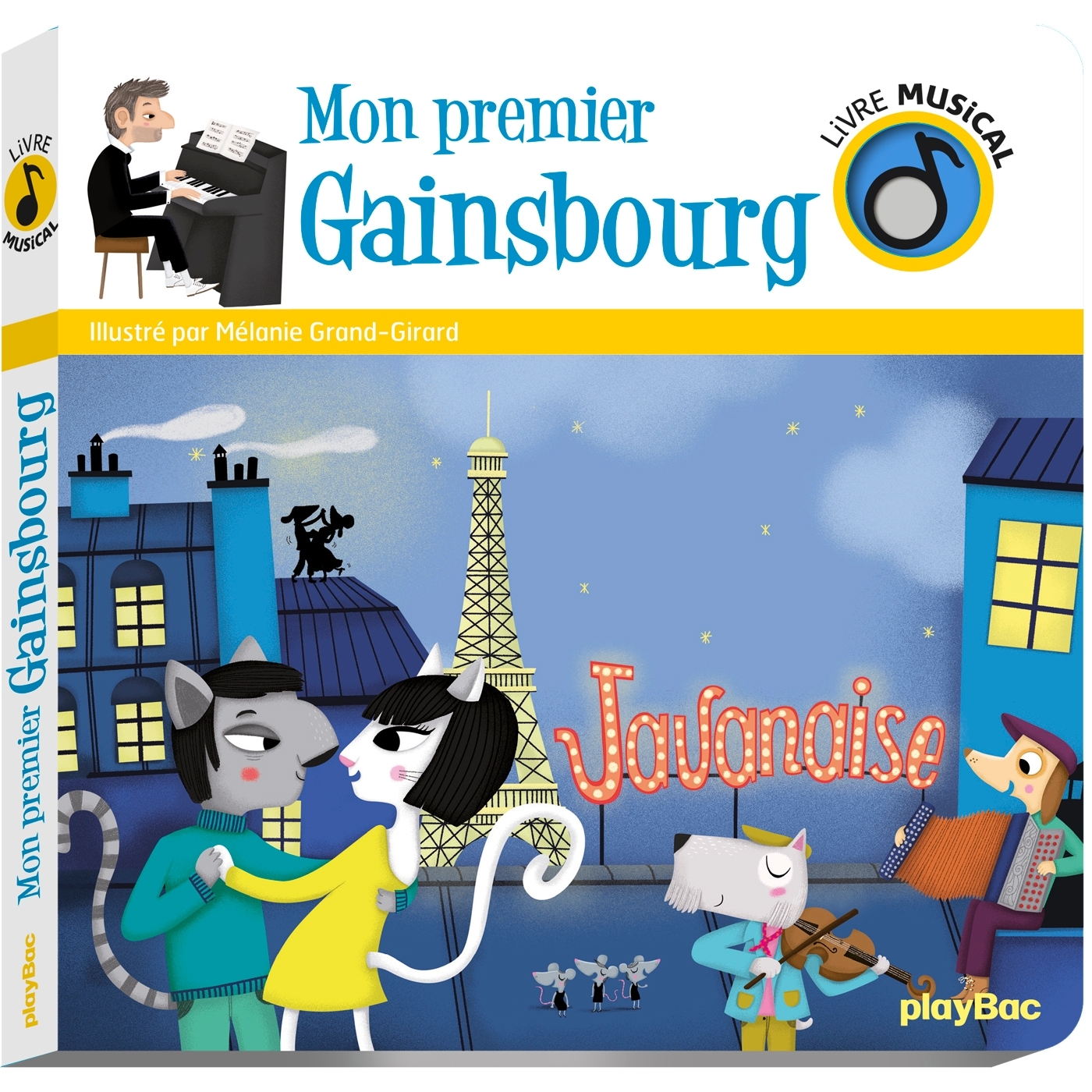Livre musical - Mon premier Gainsbourg - GRANDGIRARD MELANIE - PLAY BAC