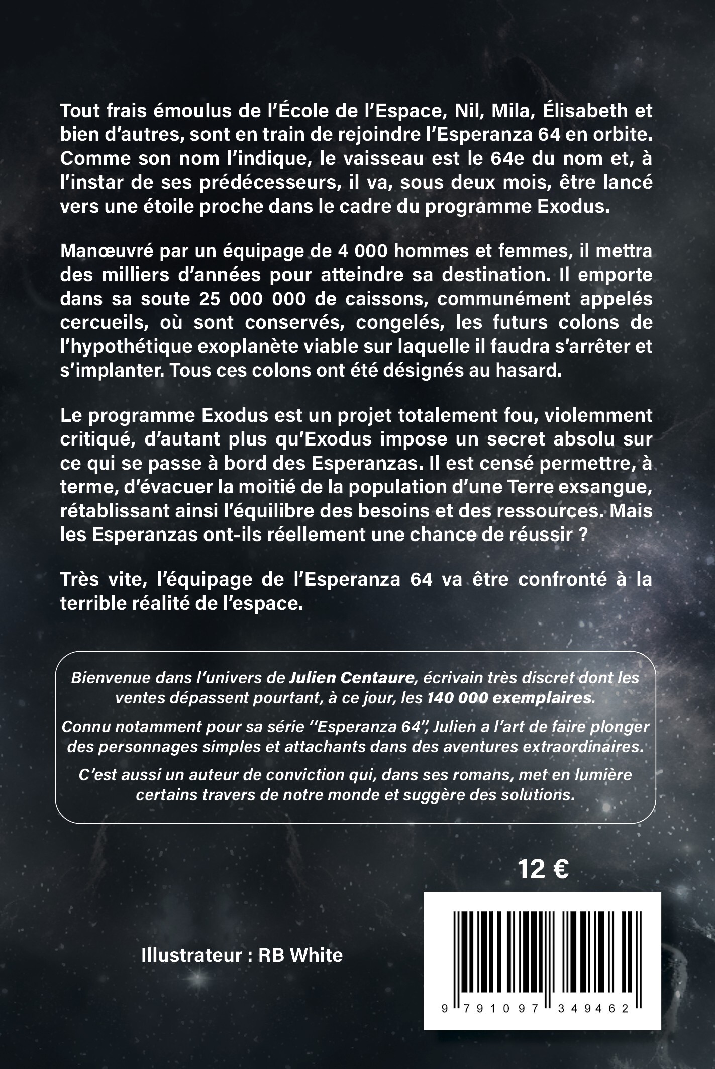ESPERANZA 64 TOME 1 : TRAVERSEE. -  CENTAURE JULIEN - INANNA