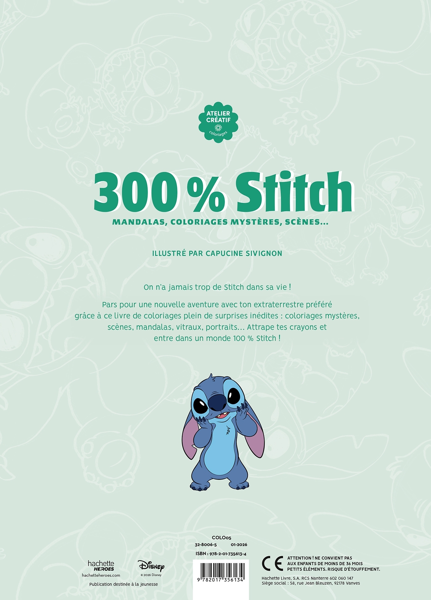 300 % Stitch -  - HACHETTE HEROES