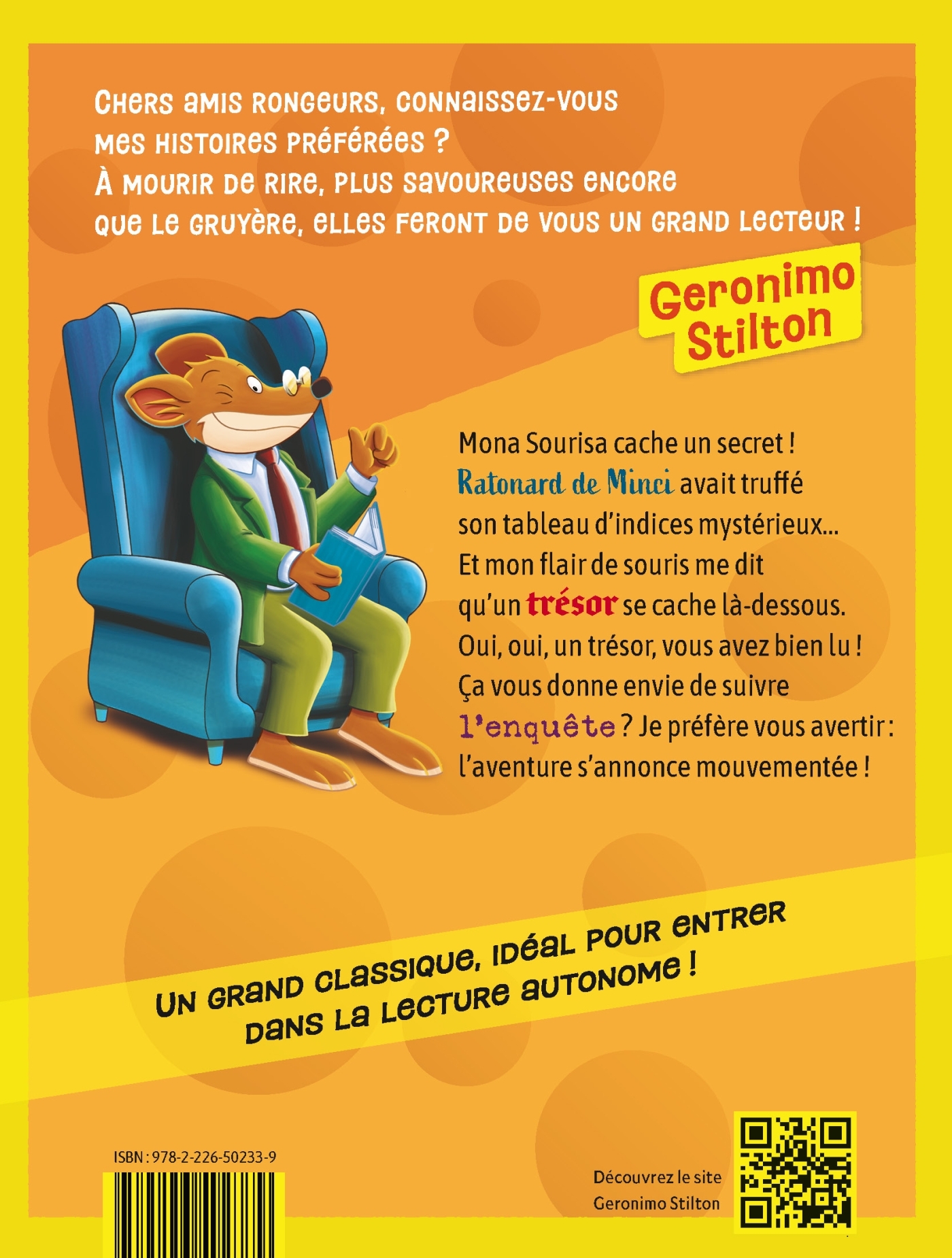 Geronimo Stilton - Mes Histoires préférées - Le Sourire de Mona Sourisa (Ed.2025) - Geronimo Stilton - ALBIN MICHEL