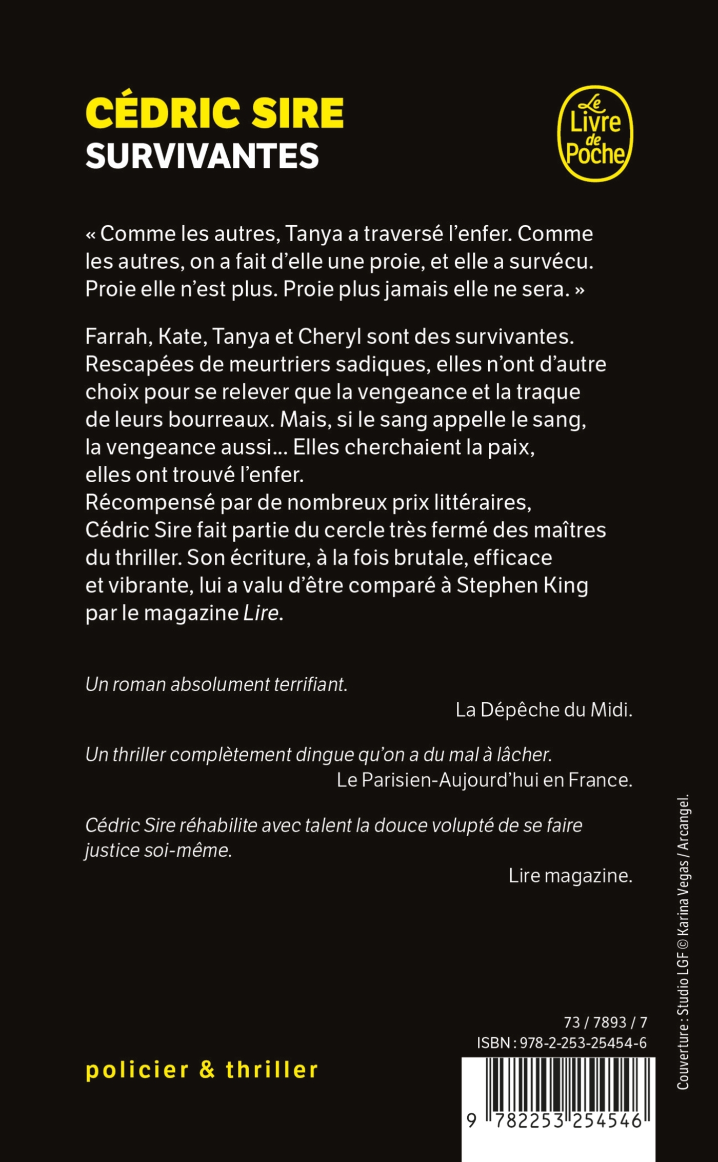 Survivantes - Cédric Sire - LGF