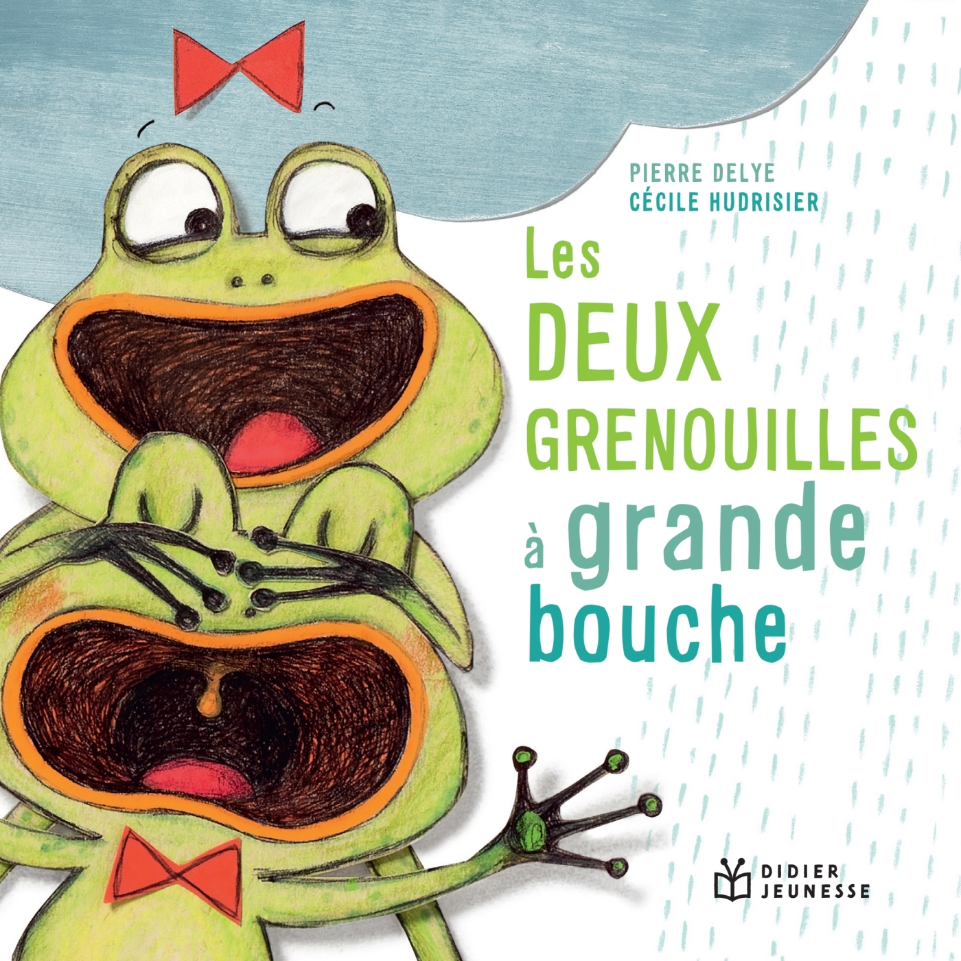 Les Deux Grenouilles à grande bouche - poche - Pierre Delye - DIDIER JEUNESSE