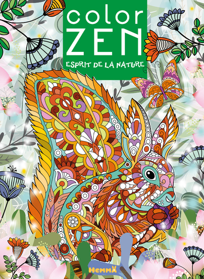 Color Zen - Esprit de la nature - COLLECTIF - HEMMA