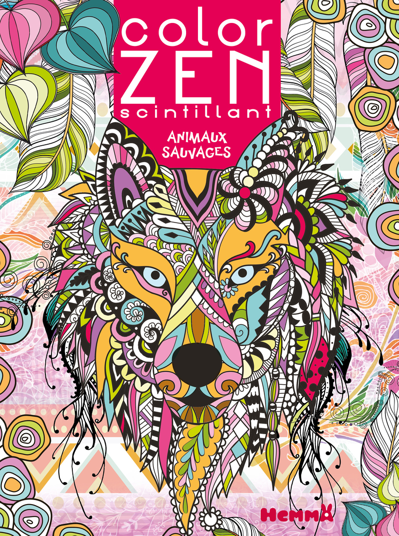 Color Zen scintillant - Animaux sauvages -  - HEMMA