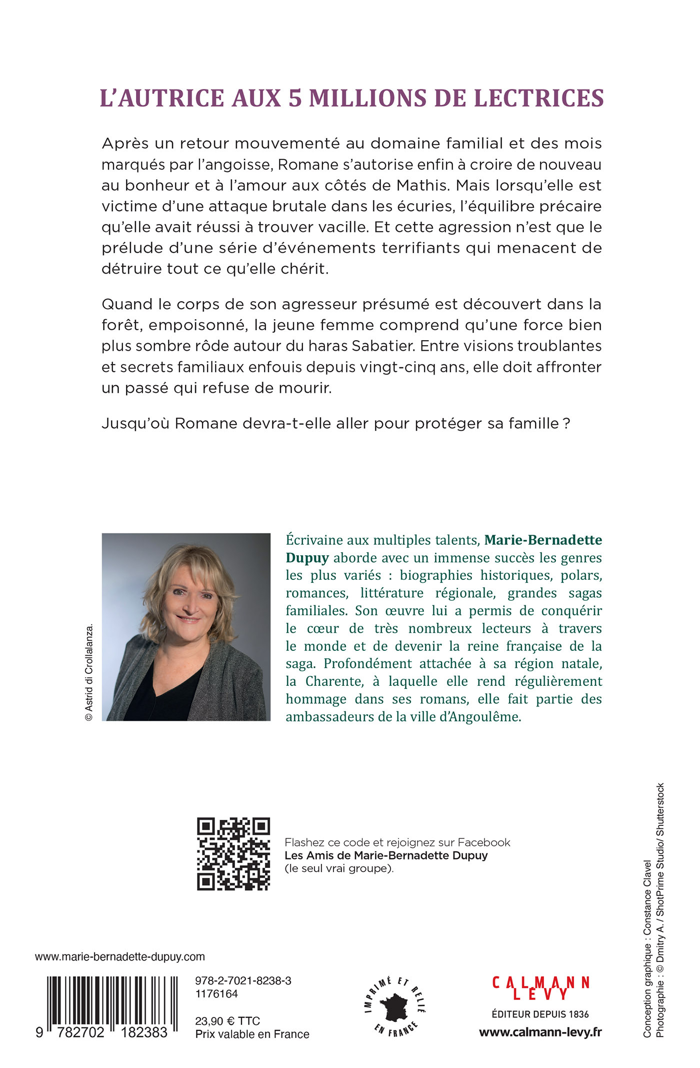 Le Manoir des rêves perdus, tome 2 - Vers la lumière - Marie-Bernadette Dupuy - CALMANN-LEVY