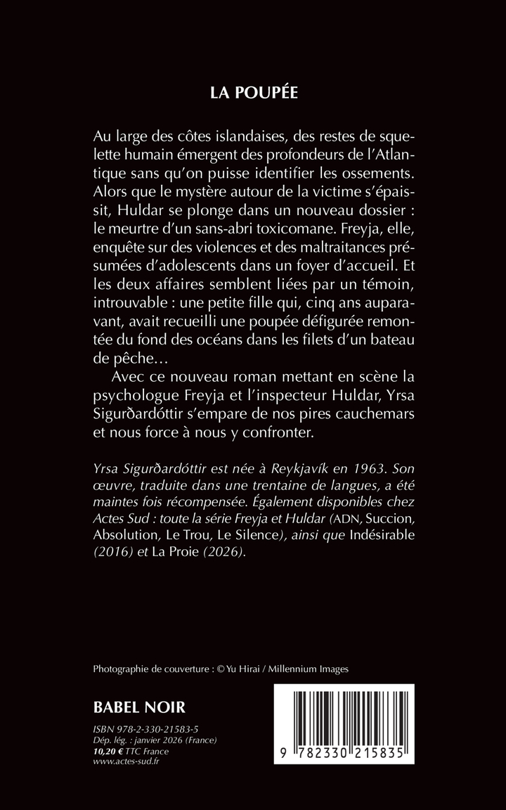 La Poupée - Yrsa Sigurdardottir - ACTES SUD
