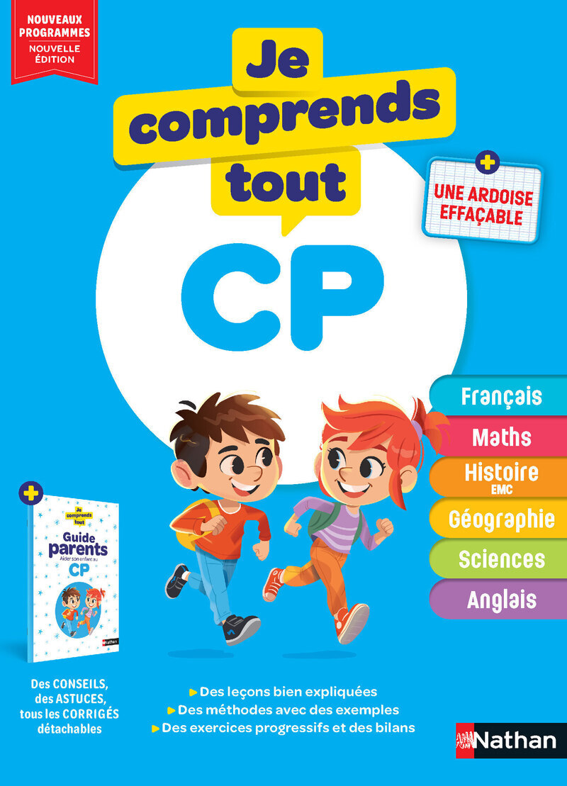 Je comprends tout CP - Isabelle Petit-Jean, Valérie Boileau, Jean-Marc Boonen, Micheline Cazès-Witta, Marian Hollings, Clémence Roux de Luze - NATHAN
