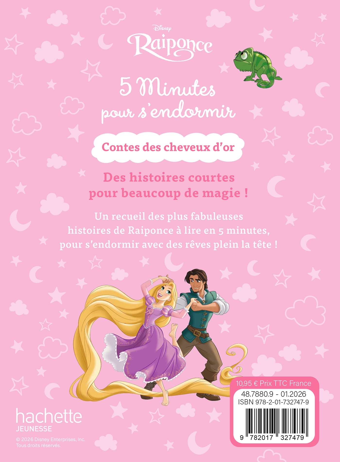 RAIPONCE - 5 Minutes pour s'endormir - Contes des cheveux d'or - DISNEY PRINCESSES -  - DISNEY HACHETTE