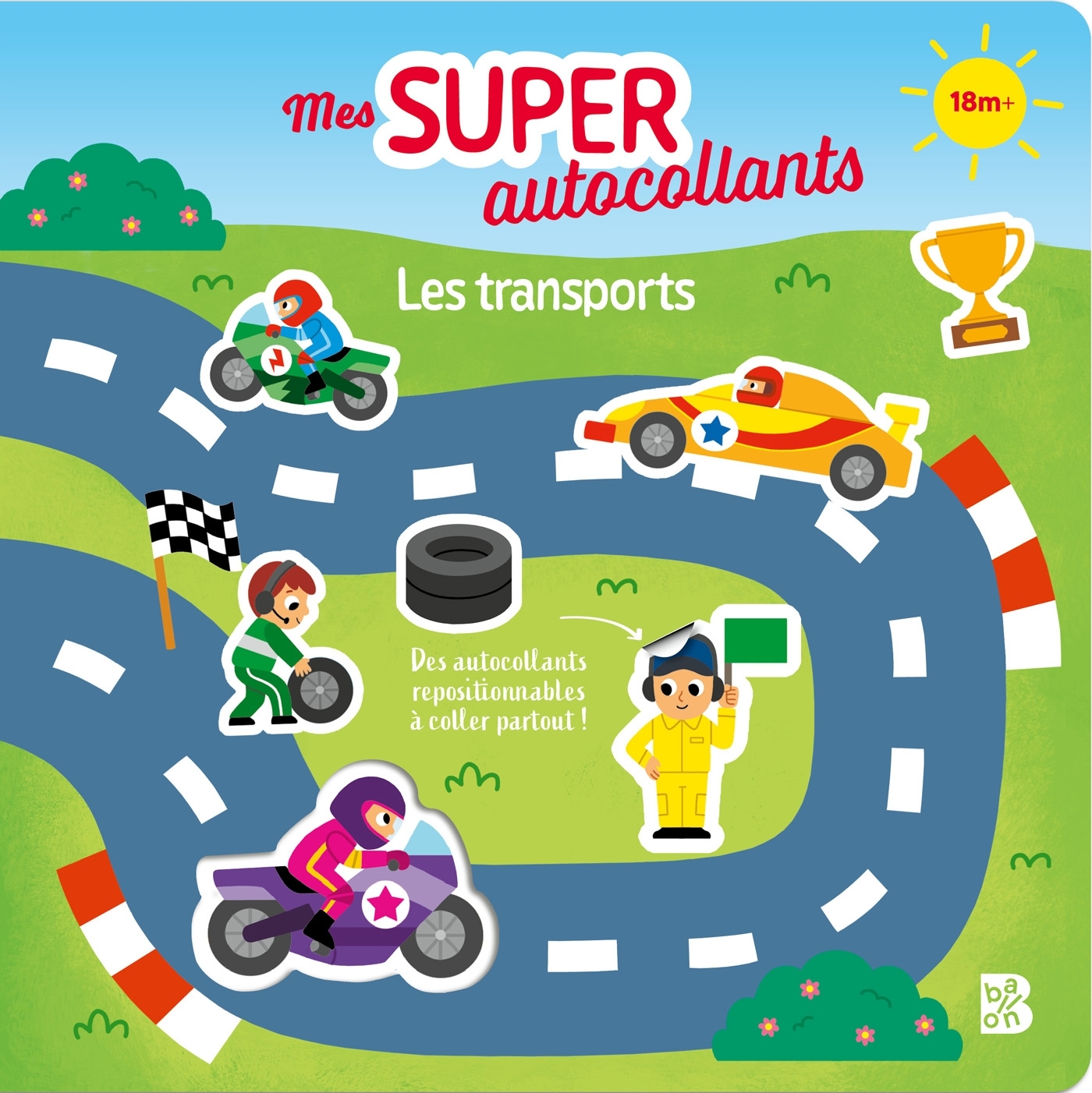 Mes super autocollants : Les transports -  - BALLON