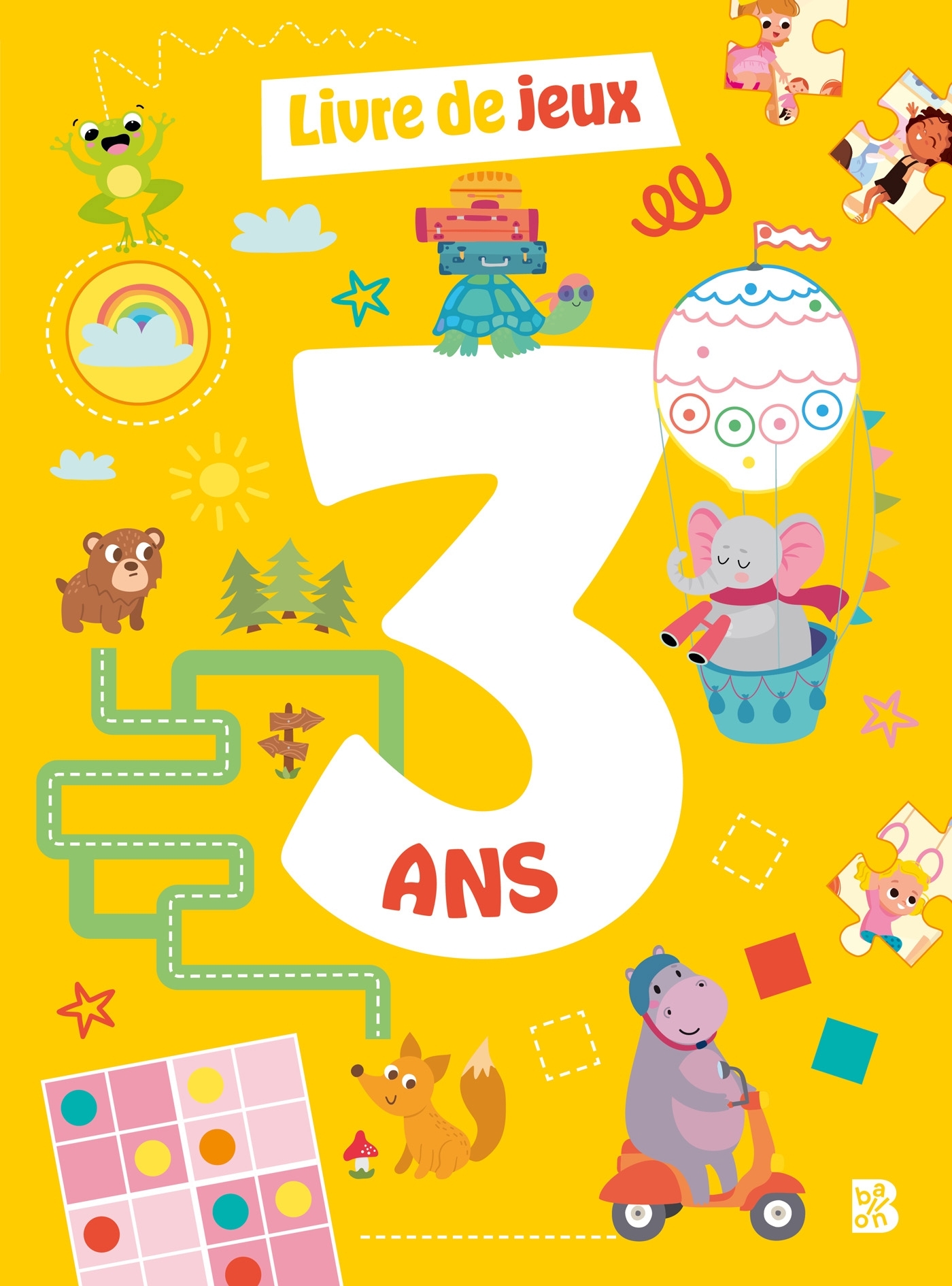 Mon livre de jeux 3 ans -  - BALLON