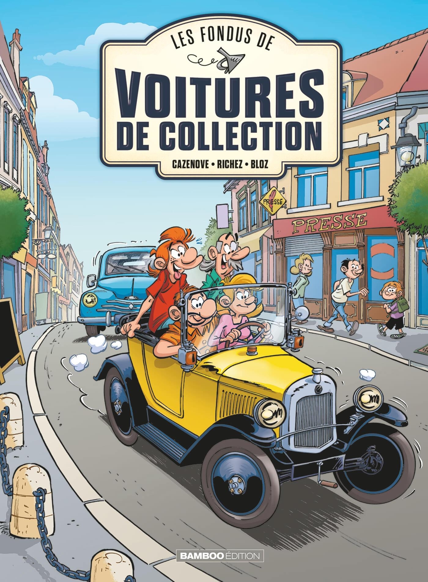 Les Fondus de voitures de collection - intégrale - Hervé Richez, Christophe Cazenove - BAMBOO