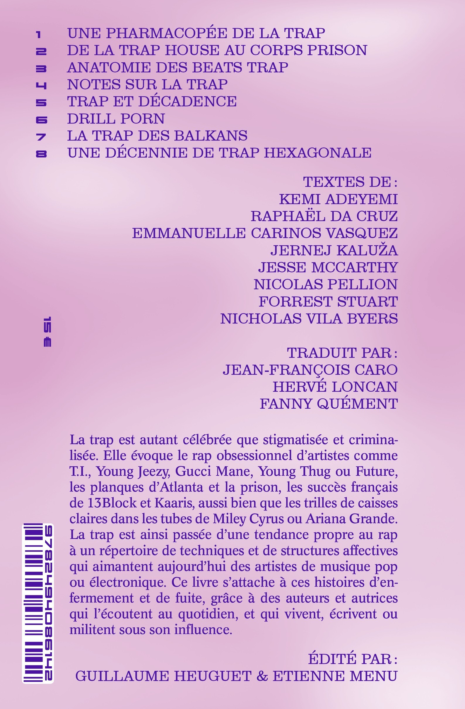 Trap - édition augmentée -  Collectif, Guillaume HEUGUET - EDIT PRESENTES