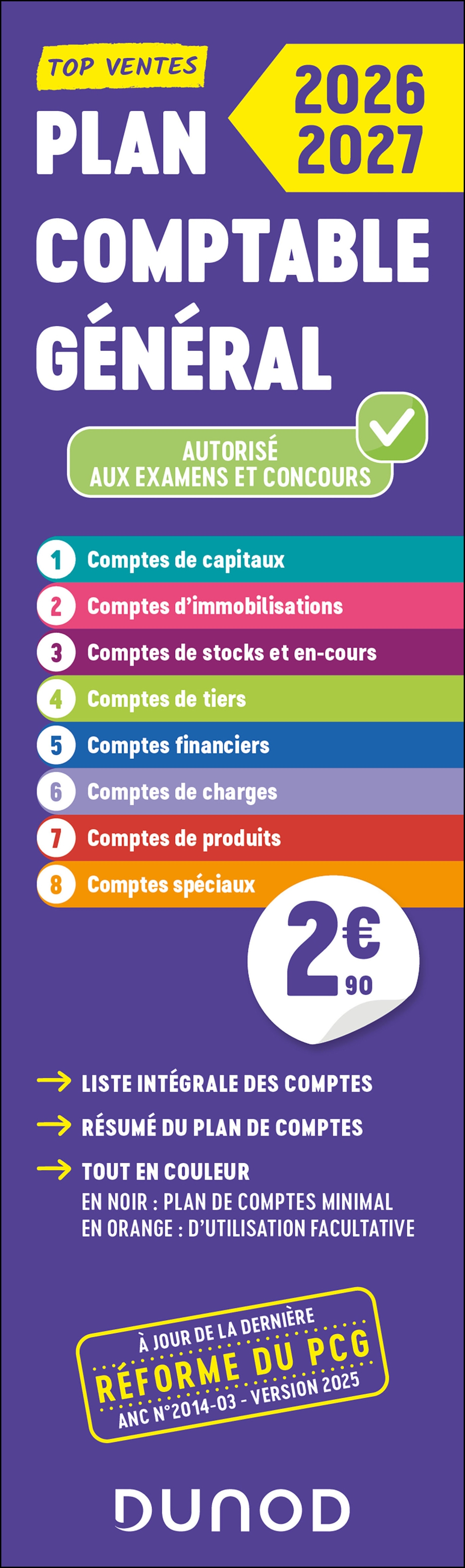 Plan comptable général - PCG - 2026-2027 - Charlotte Disle - DUNOD