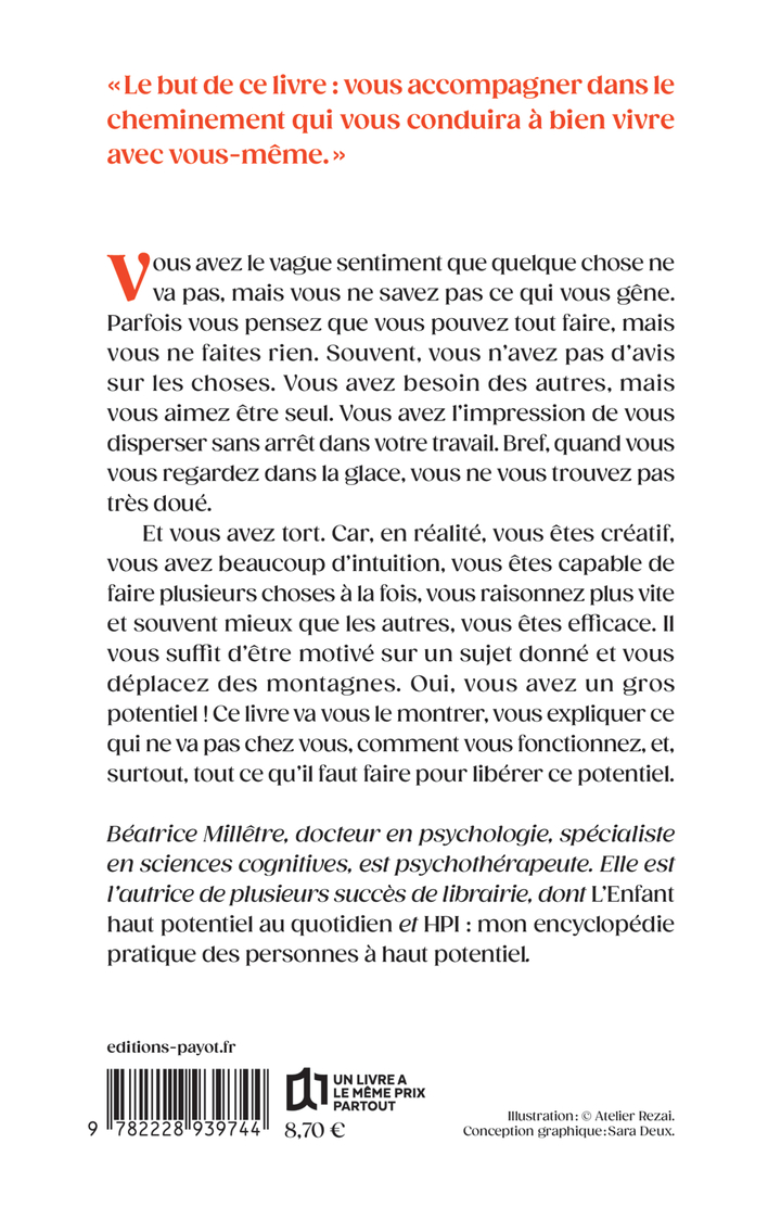Petit guide à l'usage des gens intelligents qui ne se trouvent pas très doués - Béatrice Milletre - PAYOT