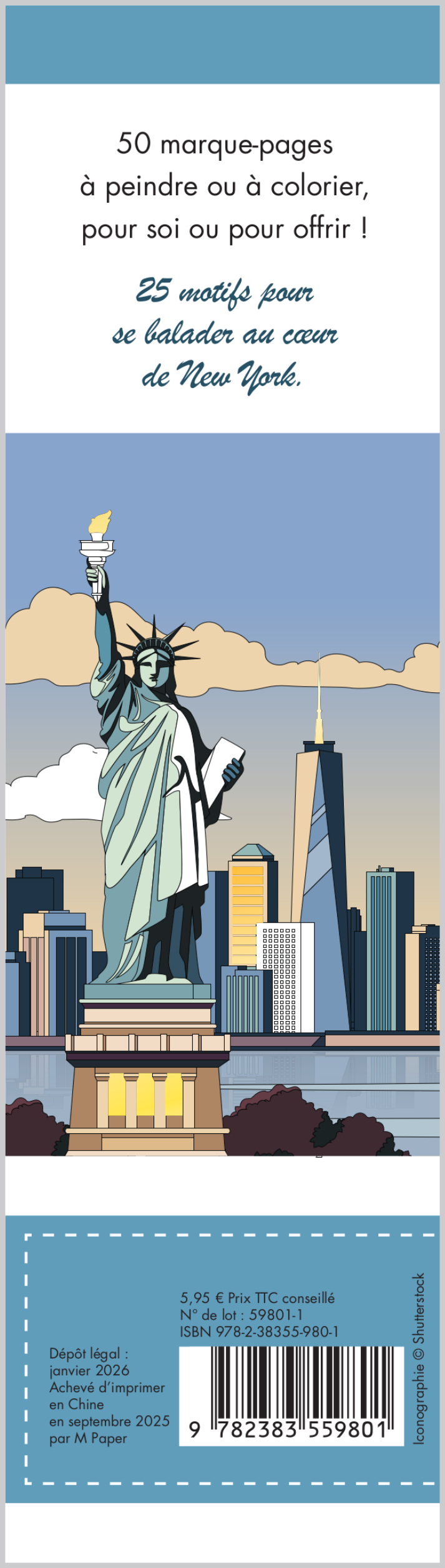 Marque-pages - New York New York -  Collectif,  Collectif mll - MERCILESLIVRES