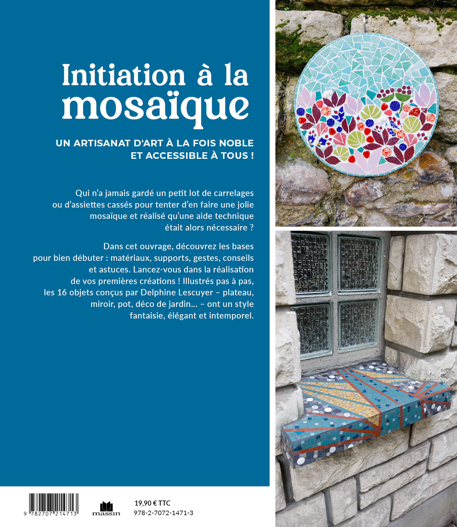 Initiation à la mosaïque - Delphine Lescuyer - CHARLES MASSIN