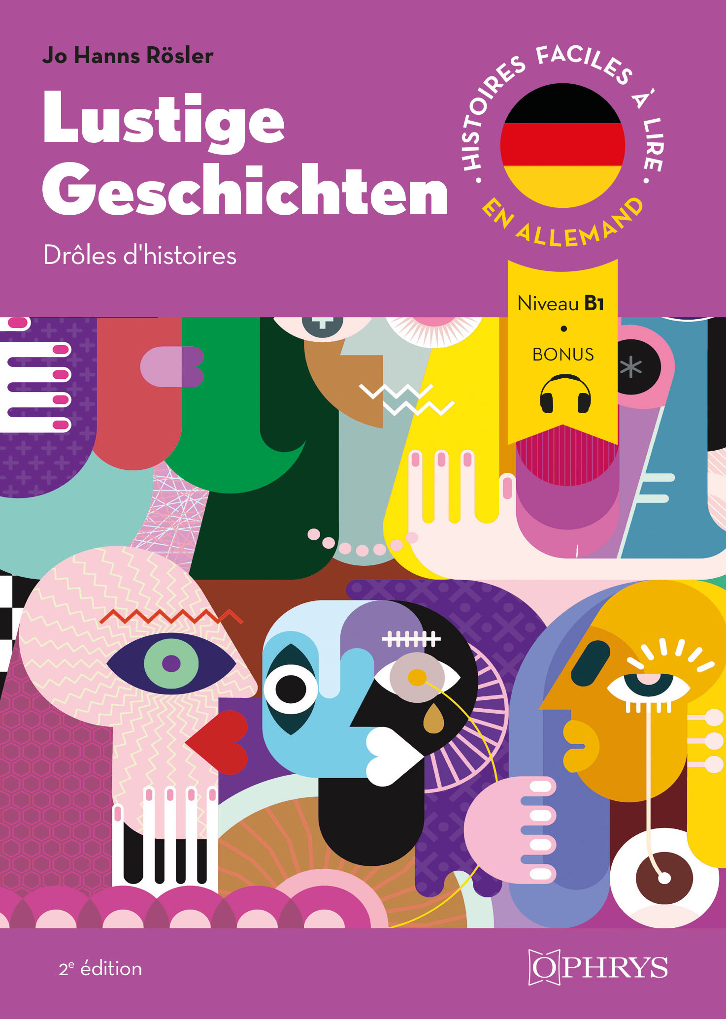 Histoires faciles à lire - Allemand - Lustige Geschichten - Jo Hanns Rösler - OPHRYS