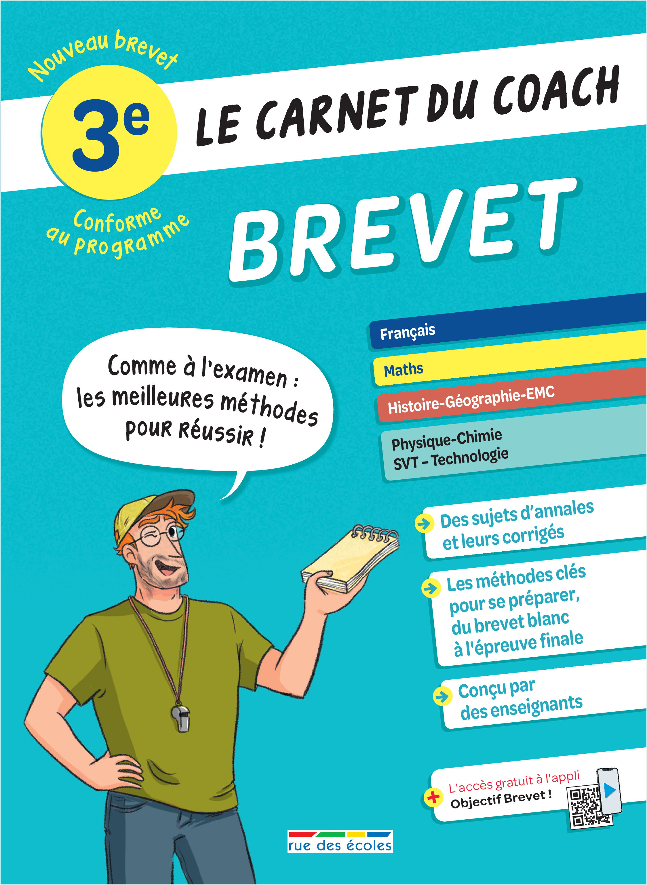 Le carnet du coach - Brevet -  Collectif,  Collectif rue des écoles - RUE DES ECOLES