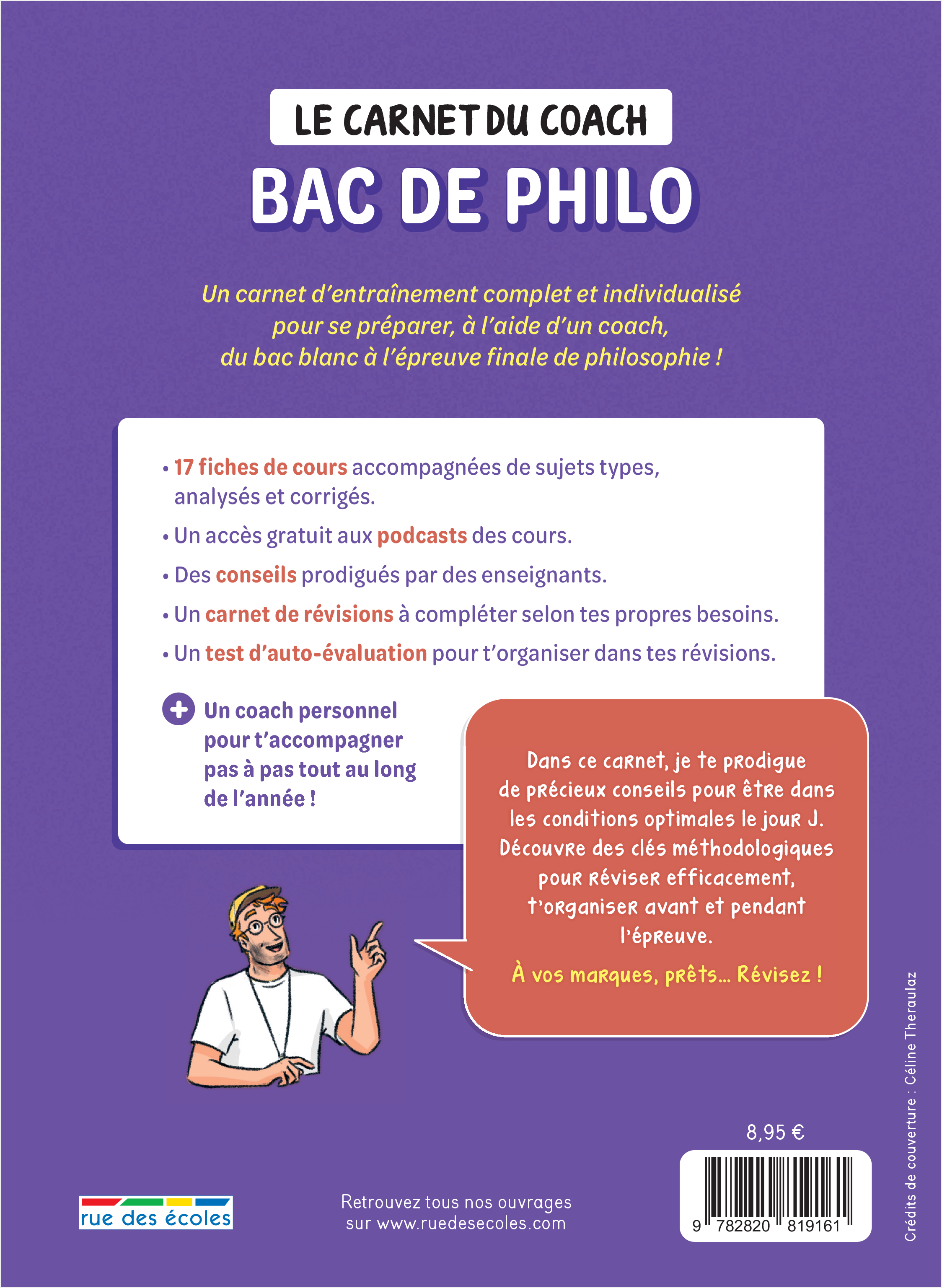 Le carnet du coach - Bac de philosophie -  Collectif,  Collectif rue des écoles - RUE DES ECOLES