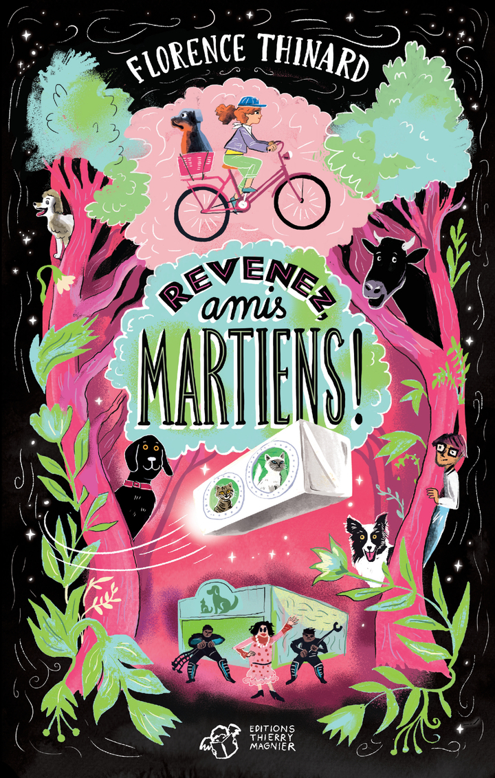 Revenez, amis martiens ! - Florence Thinard - THIERRY MAGNIER