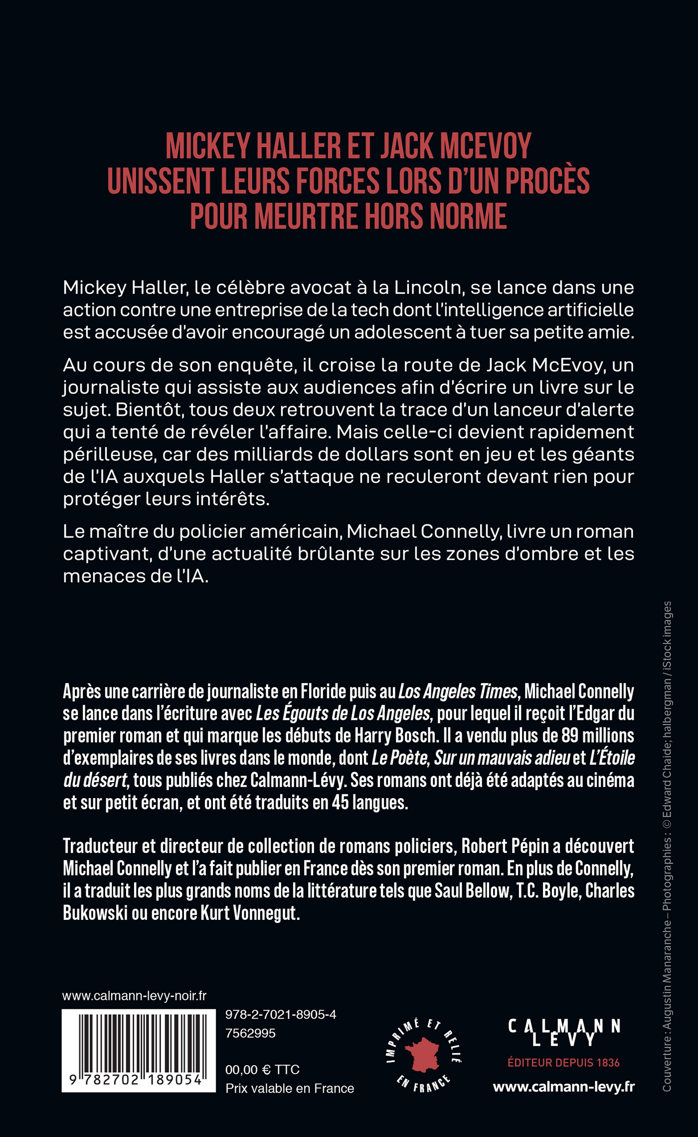 Sans âme ni conscience - Michael Connelly - CALMANN-LEVY