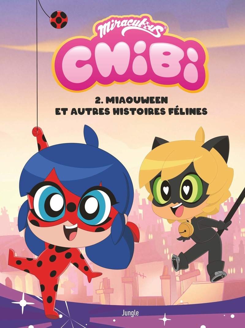 Chibi Miraculous - Tome 2 Miaouween et autres histoires félines - Josh Trujillo, Lex Hobson, Ryan Jampole, Carrie Harris - JUNGLE