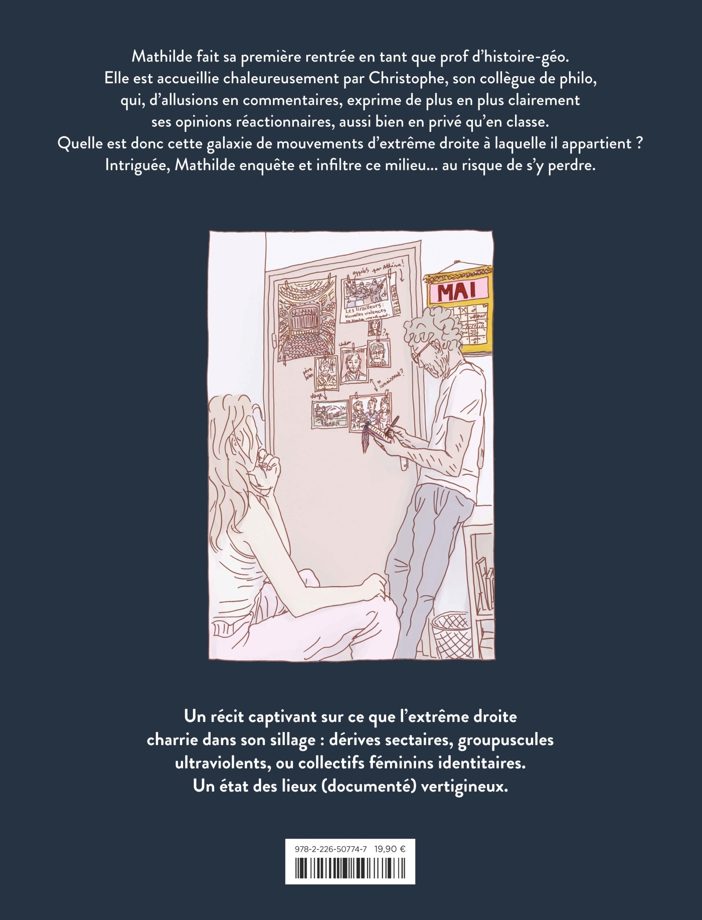 Le Blanc du drapeau - Julie Scheibling - ALBIN MICHEL