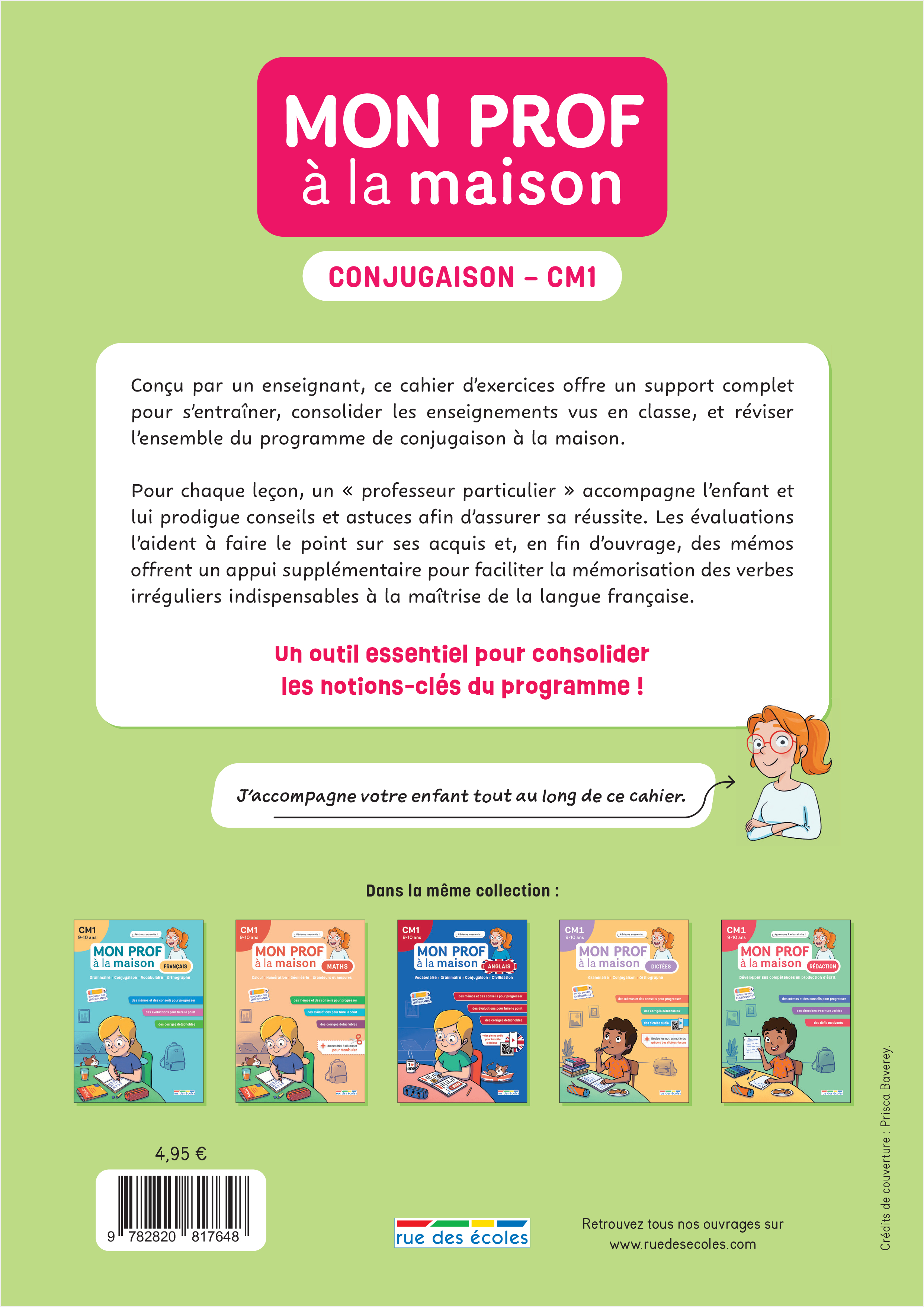 Mon prof à la maison - Conjugaison CM1 - Gaëtan Serra - RUE DES ECOLES