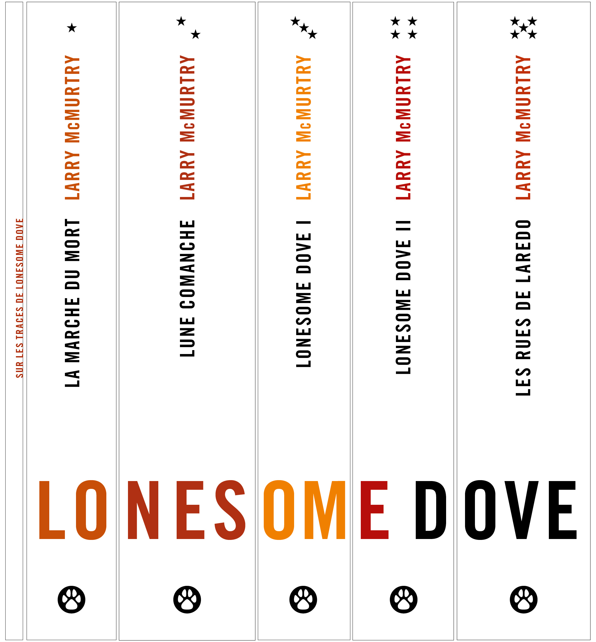 Coffret Lonesome Dove, l'intégrale de la saga - Collector - 5 volumes + bonus - Larry McMurtry - GALLMEISTER