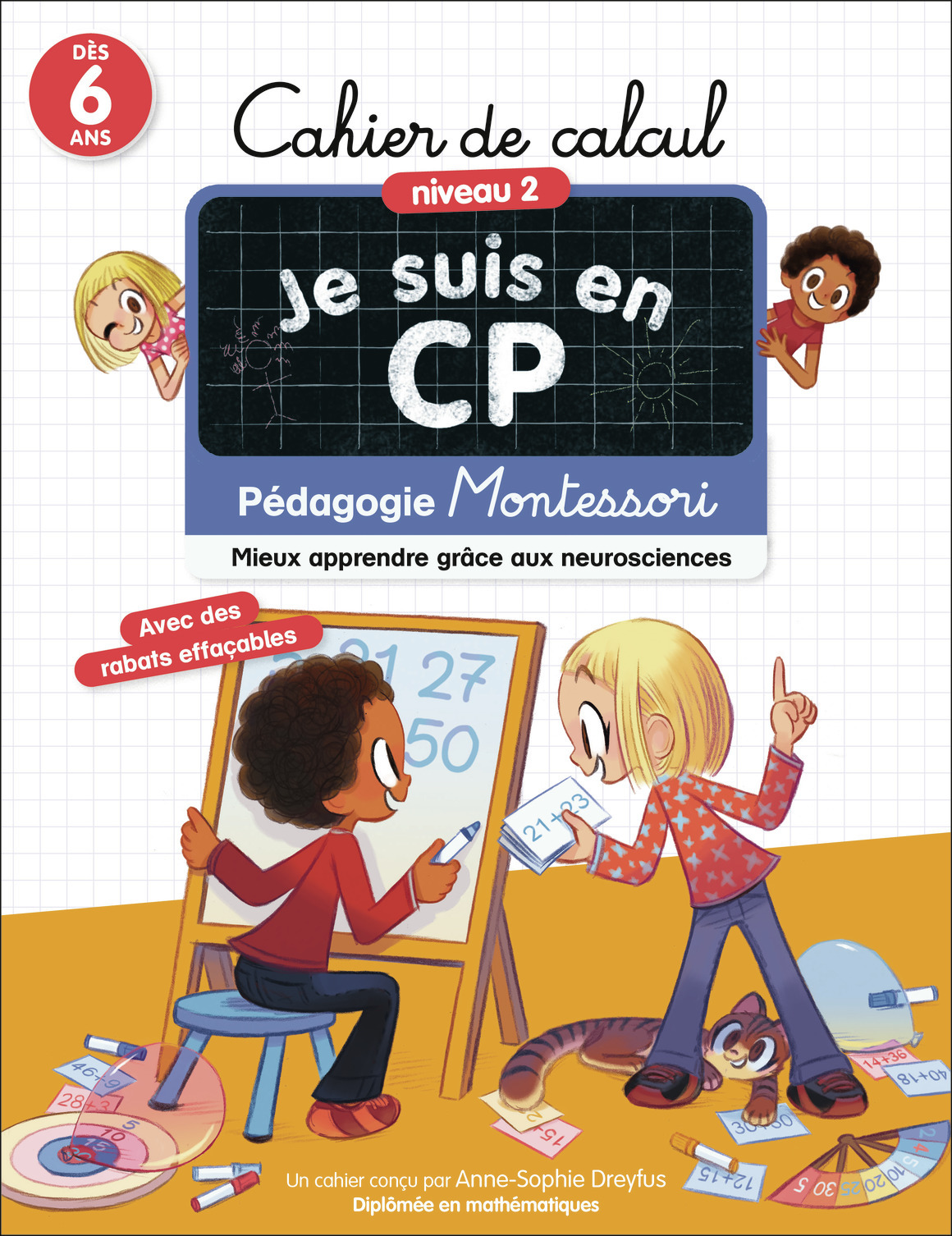 Je suis en CP - Cahier de calcul -  Niveau 2 - Anne-Sophie Dreyfus - PERE CASTOR