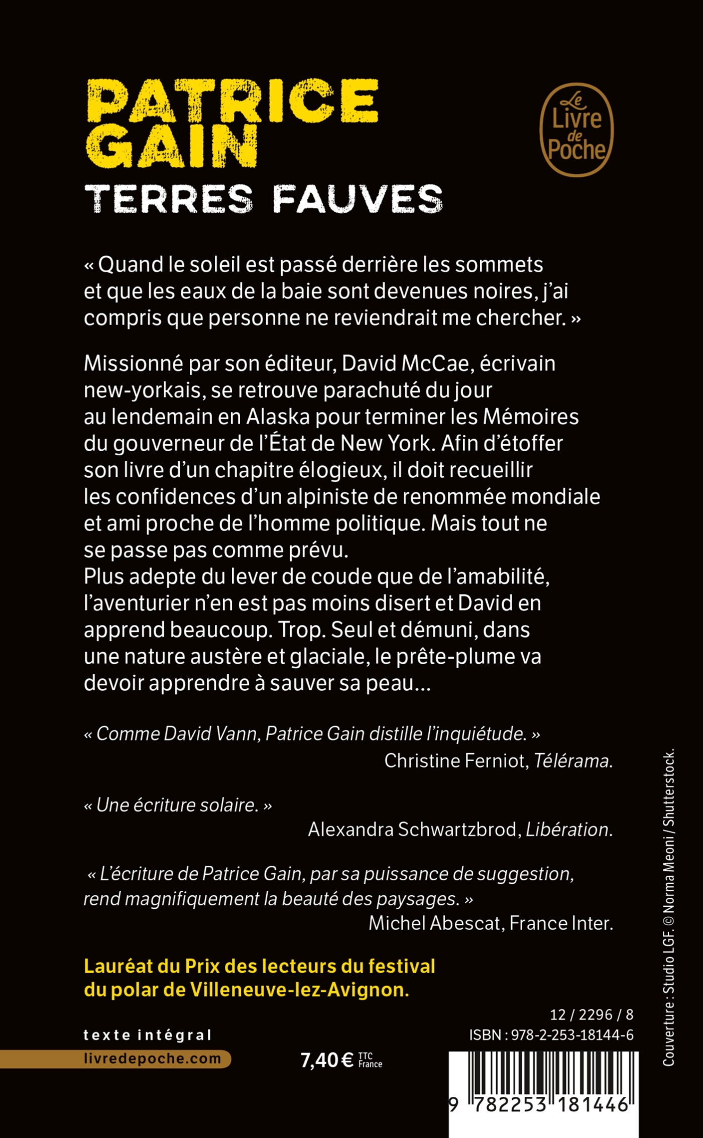 Terres fauves - Patrice Gain - LGF