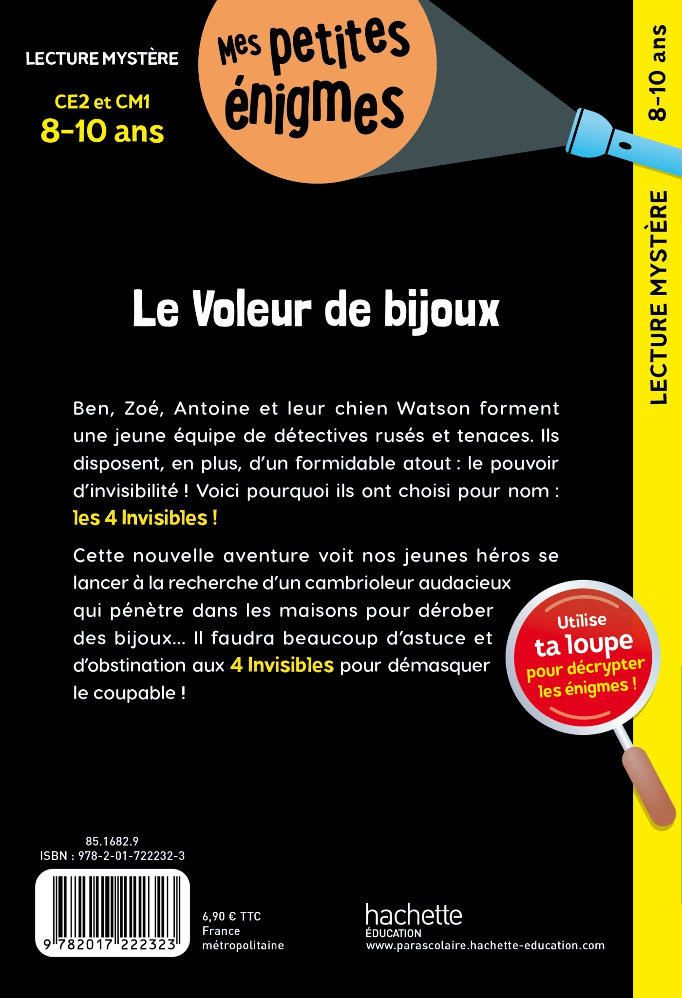 Le voleur de bijoux  - CE2 et CM1 - Cahier de vacances 2025 - ERICK ALEXANDERSON ROSAS - HACHETTE EDUC