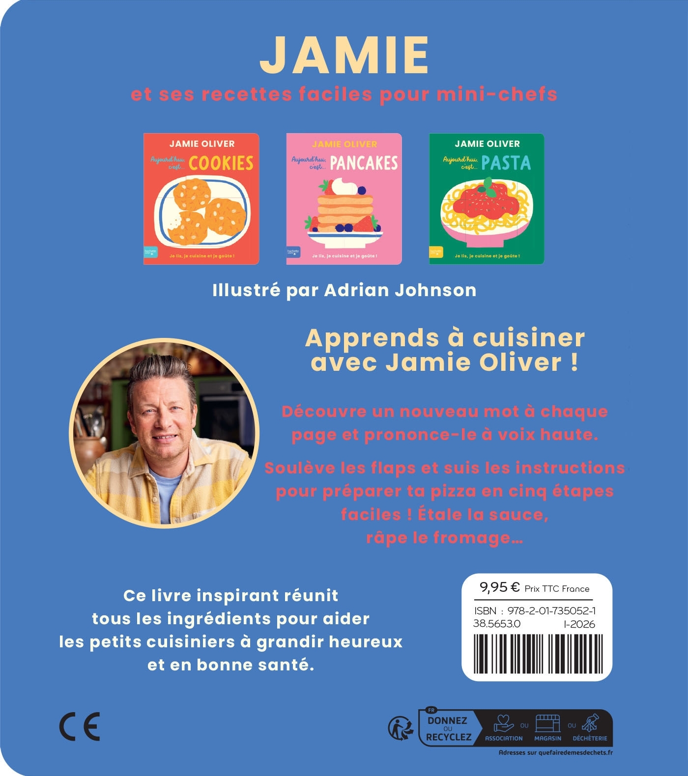 Aujourd'hui c'est pizza par Jamie Oliver - Jamie Oliver - HACHETTE ENFANT