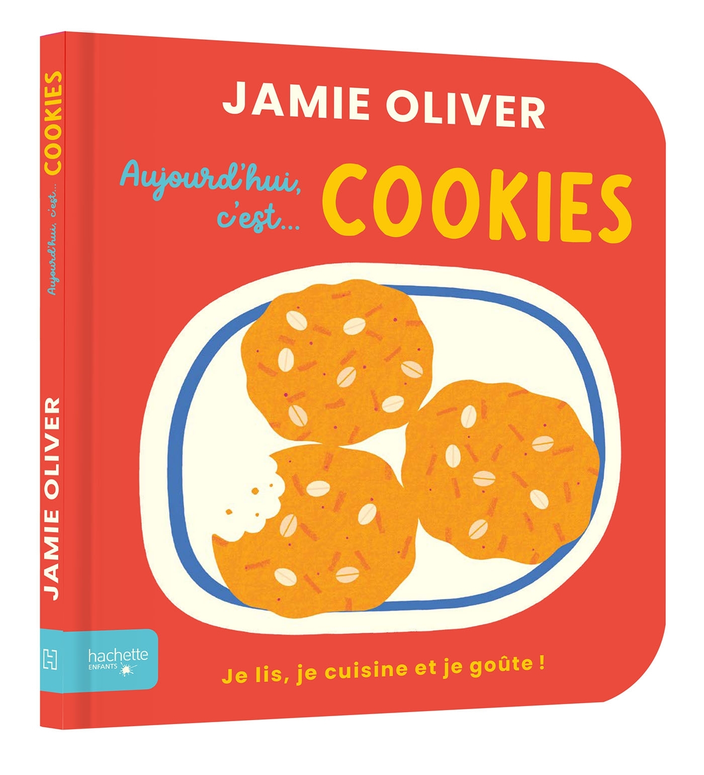 Aujourd'hui c'est cookies par Jamie Oliver - Jamie Oliver - HACHETTE ENFANT