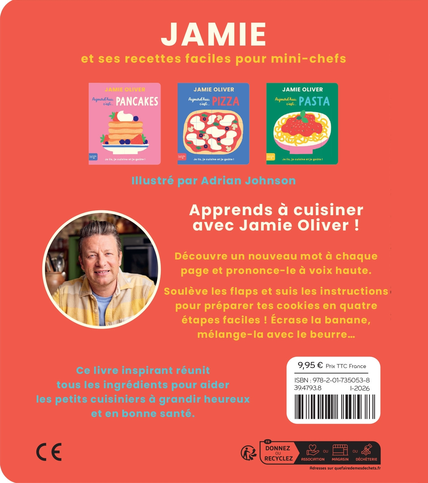 Aujourd'hui c'est cookies par Jamie Oliver - Jamie Oliver - HACHETTE ENFANT