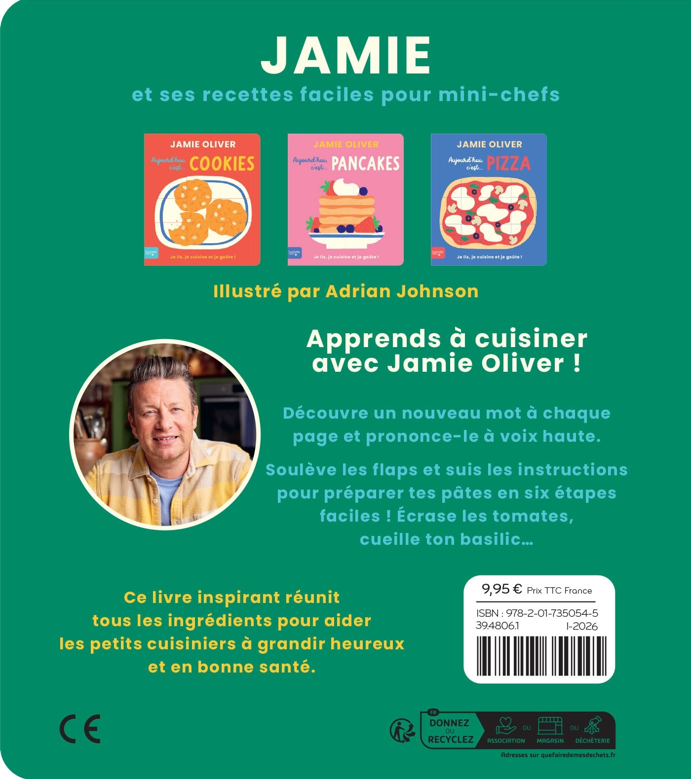 Aujourd'hui c'est pasta par Jamie Oliver - Jamie Oliver - HACHETTE ENFANT