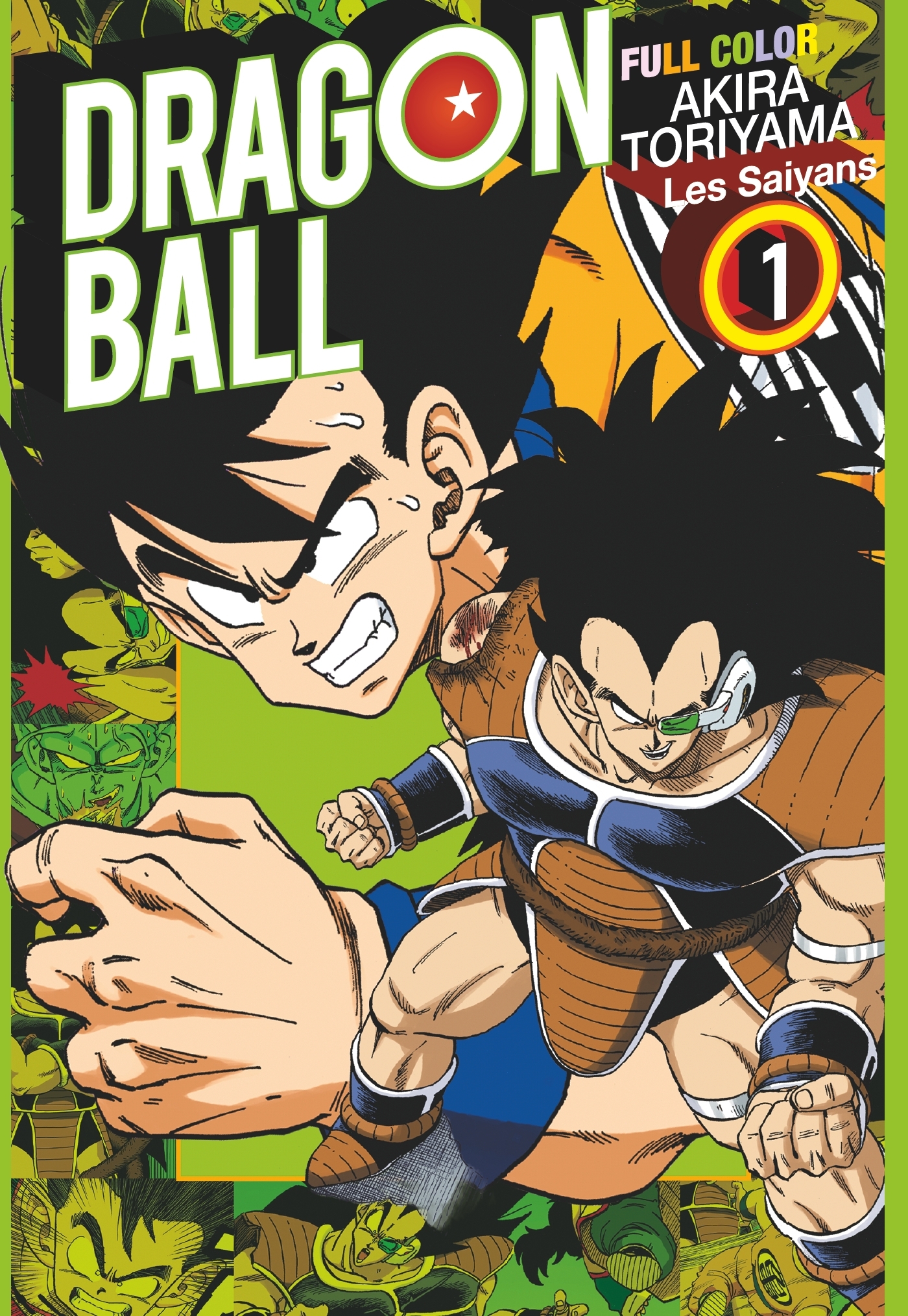 Dragon Ball - Full Color - Les Saiyans - Tome 01 - AKIRA  TORIYAMA - GLENAT