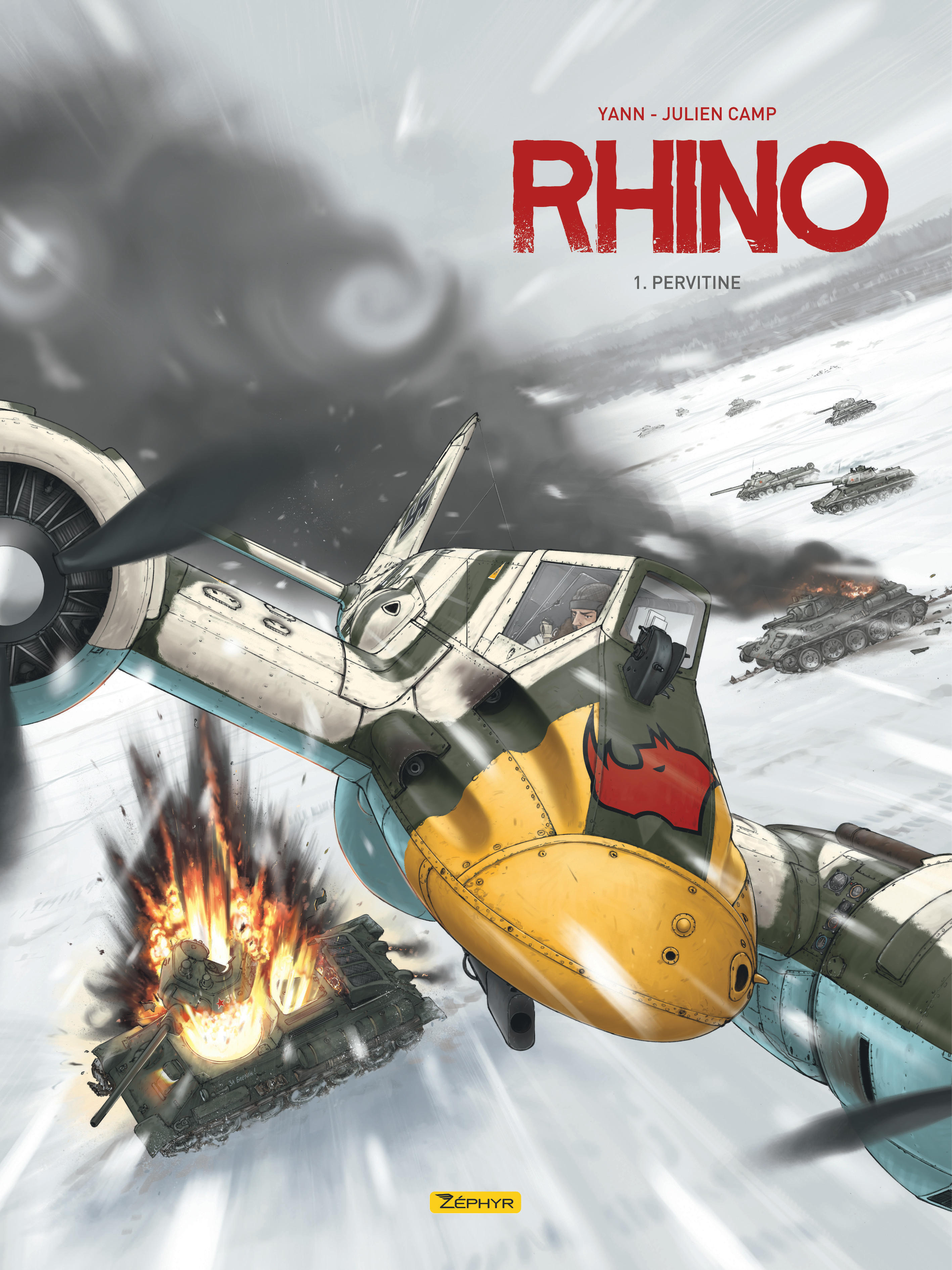 Rhino - Tome 1 - Pervitine -  Yann - ZEPHYR
