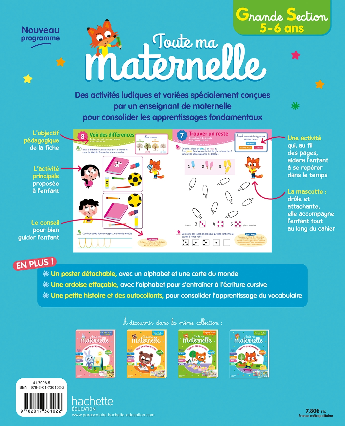 Toute ma maternelle - Tout le programme - Grande section 5 - 6 ans - Guy Blandino - HACHETTE EDUC