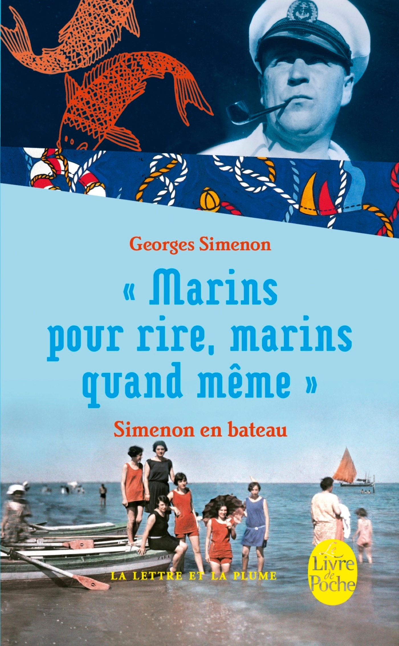 Simenon en bateau - Georges Simenon - LGF