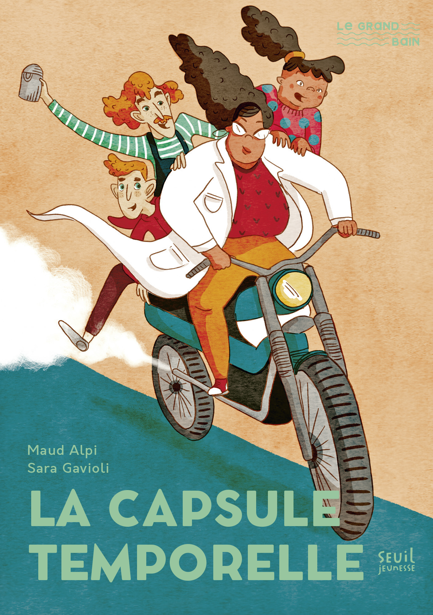 La Capsule temporelle - Maud Alpi - SEUIL JEUNESSE
