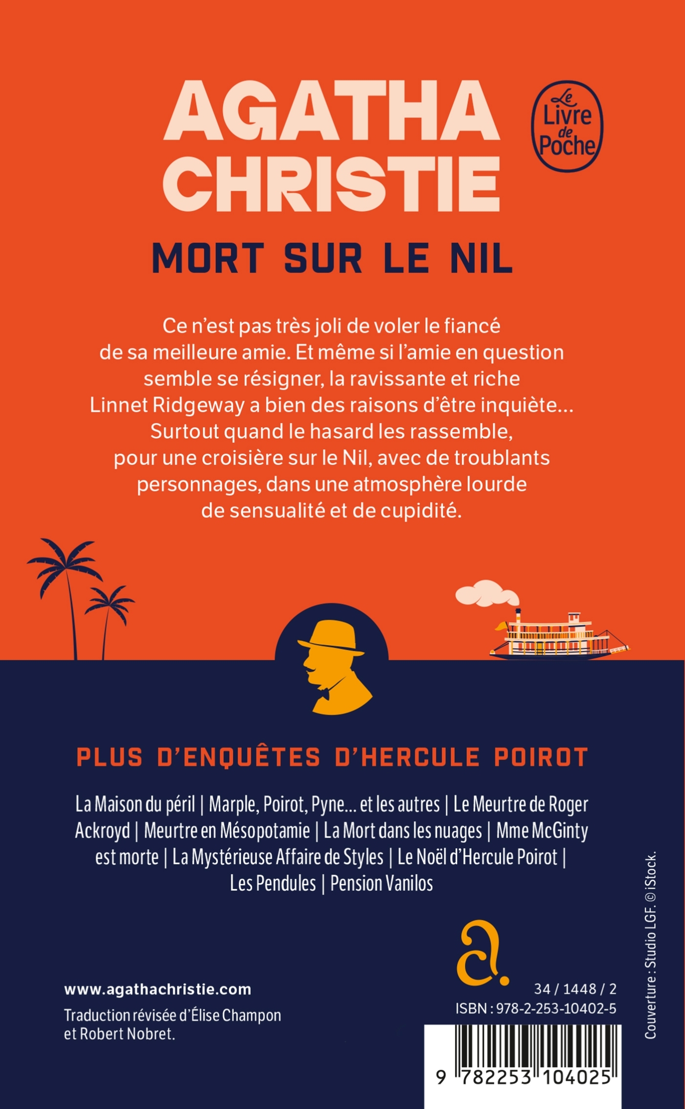 Mort sur le Nil (Nouvelle traduction révisée) - Agatha Christie - LGF