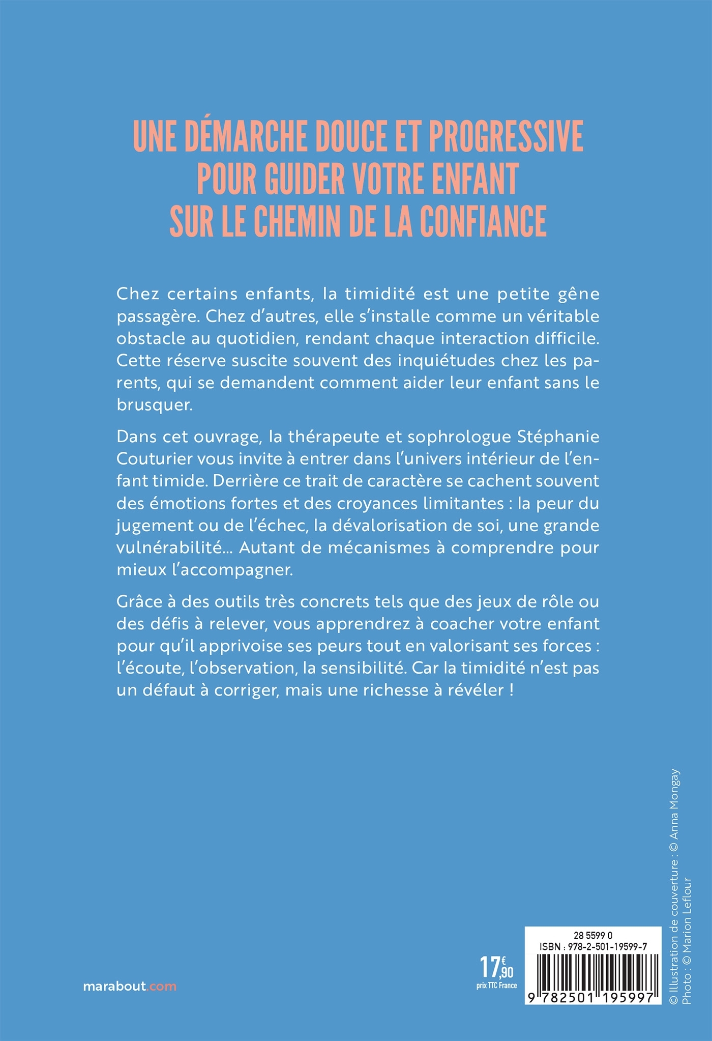 Dans la tête de l'enfant timide - Stéphanie Couturier - MARABOUT