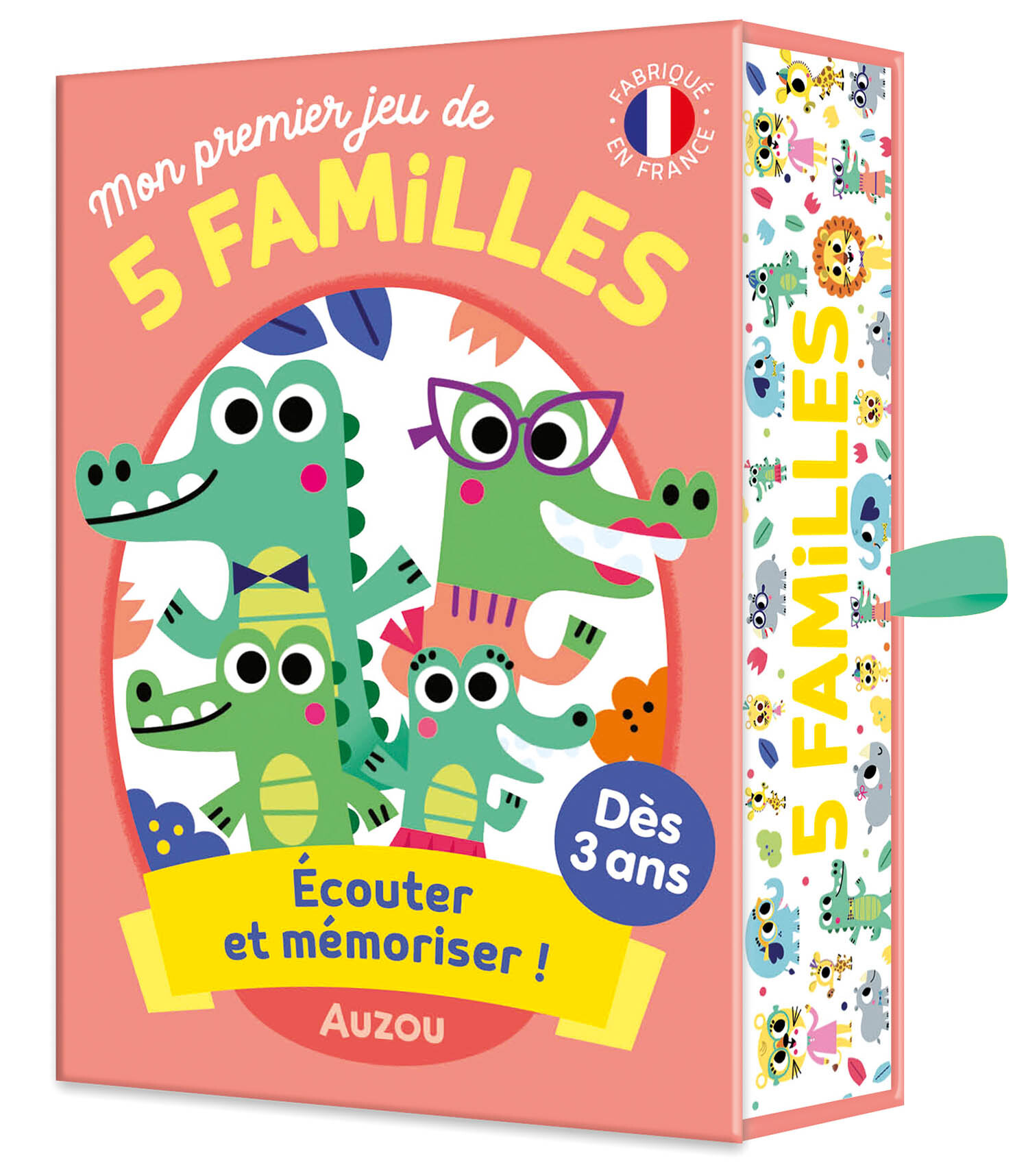 Mon premier jeu de 5 familles - AMERICO TIAGO - AUZOU