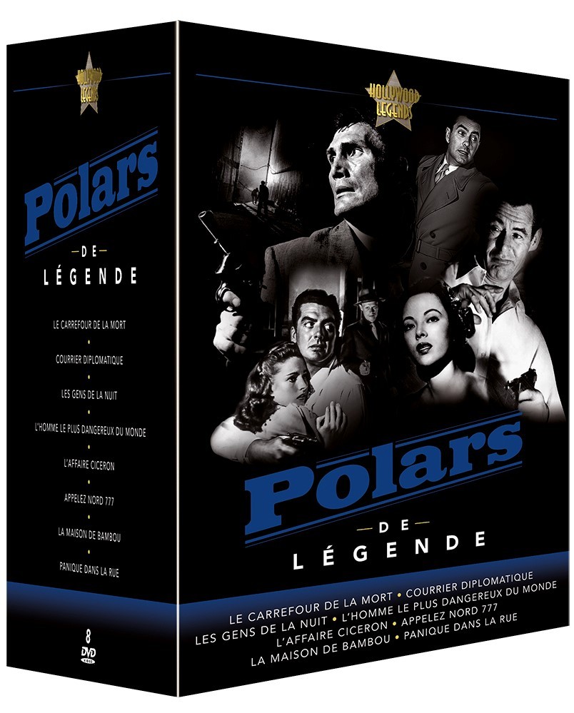 POLARS DE LEGENDE (CARREFOUR DE LA MORT - COURRIER DIPLOMATIQUE - GENS DE NUIT - APPELEZ NORD 777 ) -  WIDMARK/POWER - ESC EDITIONS