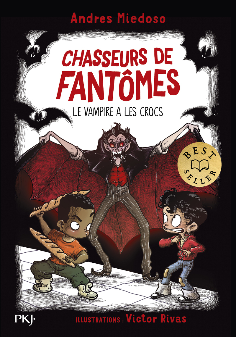 Chasseurs de fantômes - Tome 13 Le vampire a les crocs - Andres Miedoso - POCKET JEUNESSE