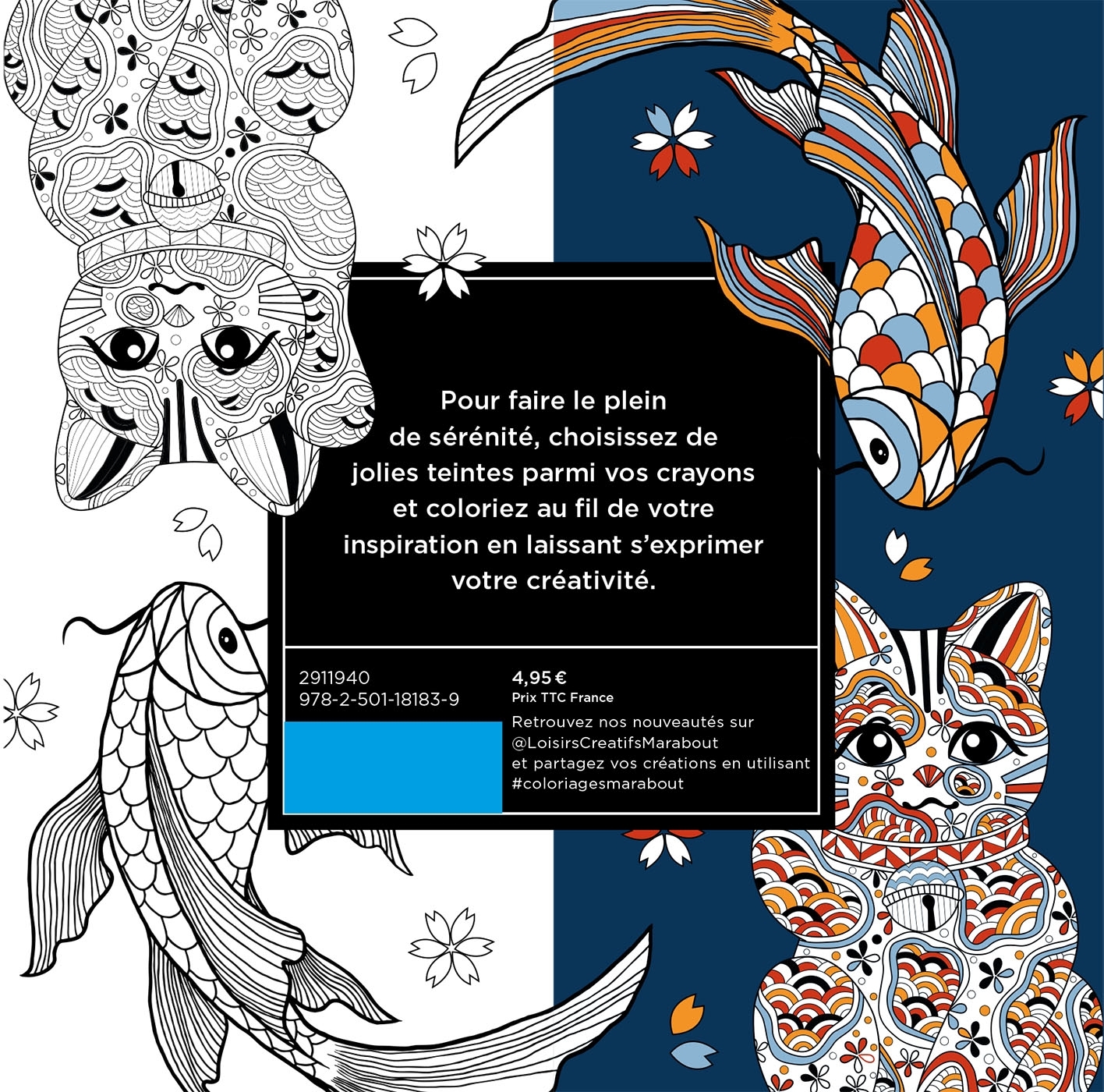 Le petit livre de coloriages - Japon - ERICK ALEXANDERSON ROSAS - MARABOUT