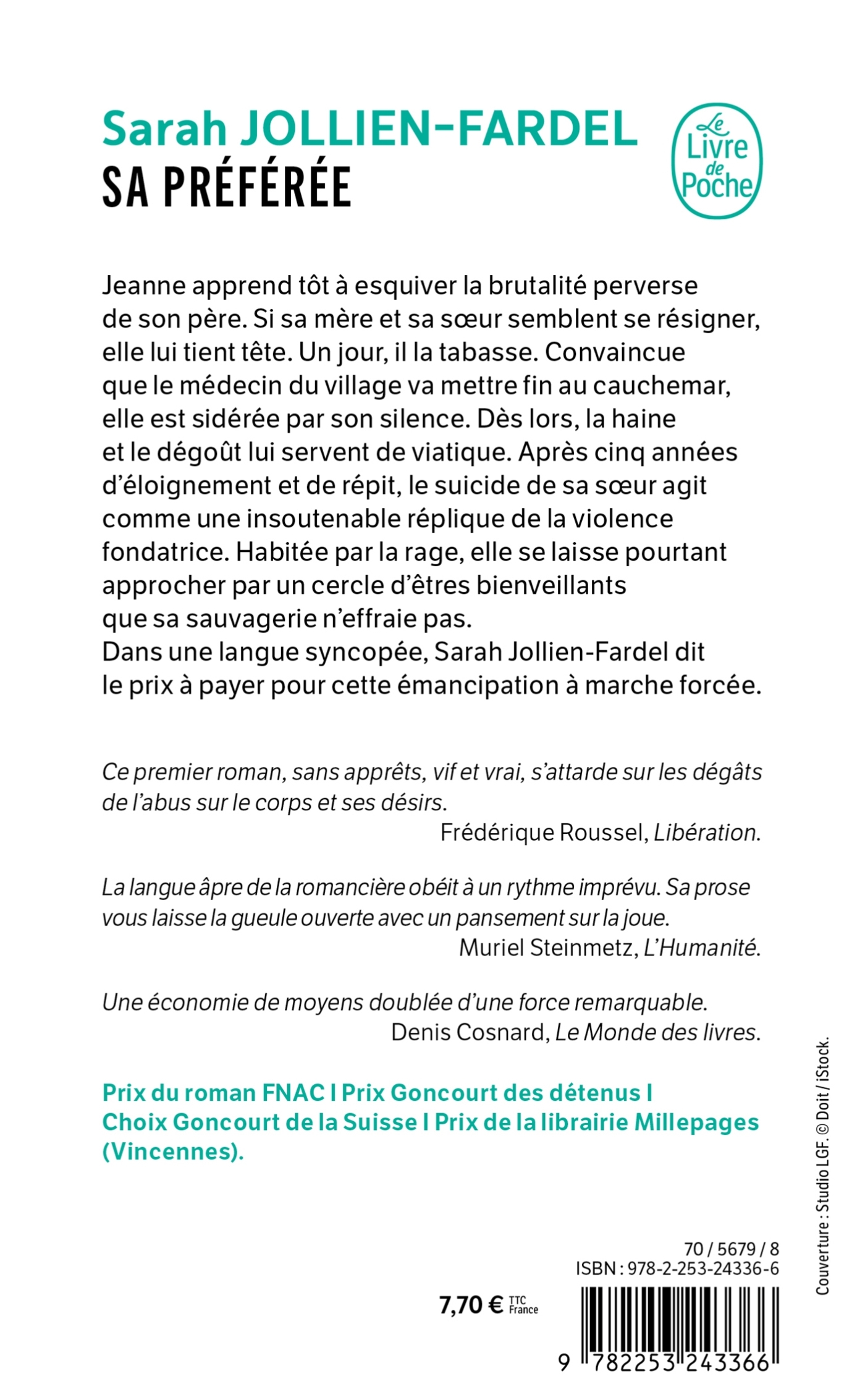 Sa préférée - Sarah Jollien-Fardel - LGF