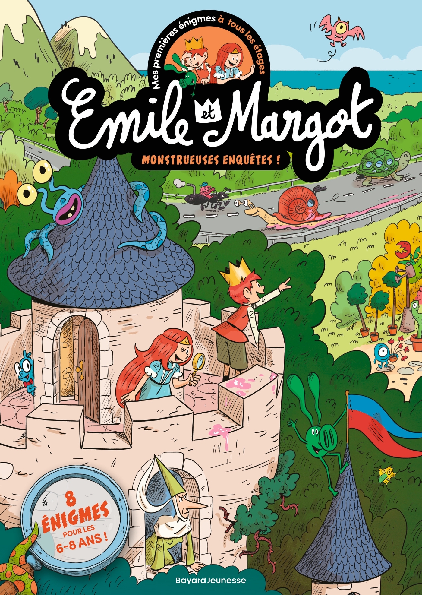 Mes premières énigmes Émile et Margot - Monstrueuses enquêtes ! - Paul Martin, Sylvain Zorzin, Anne Didier, Olivier Muller - BAYARD JEUNESSE